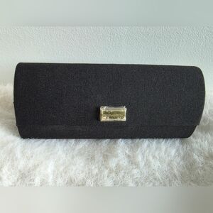 Dolce & Gabbana Black vintage Sunglasses Case with Gold Logo Plaque